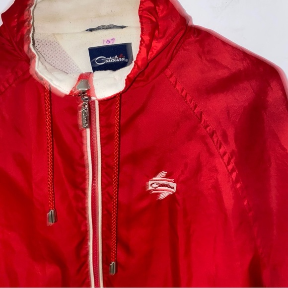 Beautiful Catalina vintage ladies light or ultralight weight cowl neck 90s zip - Picture 2 of 10